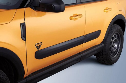 Descubre Accesorios Ford Bronco en CA, Moldura lateral Airdesign Negro Mate